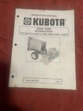 Kubota g2500 g2505 for sale  Whitehall
