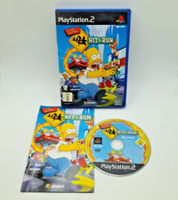 The Simpsons Hit & Run PlayStation 2 PS2 PAL jogo completo com manual, usado comprar usado  Enviando para Brazil