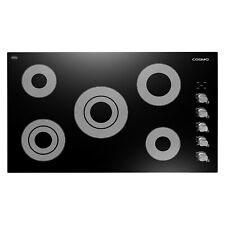 36 INCH ELECTRIC CERAMIC GLASS COOKTOP - 5 SURFACE BURNERS, KNOBS (OPEN BOX) for sale  Montclair
