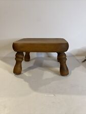 Used, Vintage Stool Milking Seat  Rustic Solid Wood Stool - Sturdy Stool Thick Wood for sale  Shipping to South Africa