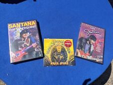 Usado, LOTE DE DVD Santana concerto ao vivo África fala CD novo Por solicitação carlos sobrenatural comprar usado  Enviando para Brazil