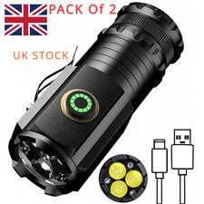 2pack 5000lumens torch for sale  CANNOCK