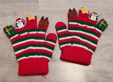 Kinderhandschuhe stoff weihnac gebraucht kaufen  Mittelfeld