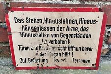 Alte schild eisenbahn gebraucht kaufen  Altenburg