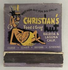 Vintage matchbook christian for sale  Hatboro