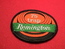 REMINGTON FIREARMS 75 TRAP SKEET CLAY BIRD PIGEON GUN HUNTING OVAL PATCH NEW  for sale  Shipping to South Africa