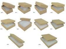 Caixas de embalagem de presente de joias baratas de papelão Kraft disponíveis em 10 tamanhos comprar usado  Enviando para Brazil