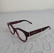 Burberry Designer Reading Glasses B2209-3591 in Transparent Red 51mm for sale  Shipping to South Africa