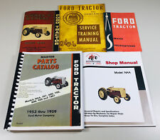 FORD NAA 1953-1959 TRACTOR SERVICE PARTS OPERATORS MANUAL SHOP REPAIR SET OWNER for sale  Shipping to Canada