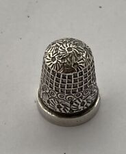 Victorian silver thimble. for sale  TONBRIDGE