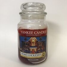 Yankee Candle: Home for the Holidays - Navidad, vela de frasco retirada de 22 oz segunda mano  Embacar hacia Mexico