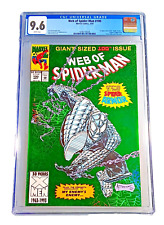 Folha holográfica verde Web of Spider-Man #100 5/93 CGC 9.6 1ª armadura de aranha comprar usado  Enviando para Brazil