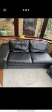 dfs brown leather sofa for sale  HEMEL HEMPSTEAD