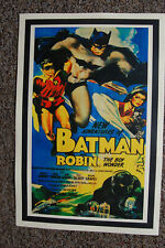 Cartaz do filme The New Adventures of Batman and Robin Lobby Card #2 Robert Lowery comprar usado  Enviando para Brazil
