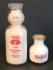 cream top milk bottle for sale  Lombard