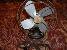 VENTILADOR DE MESA VINTAGE LE JOHN 9" GAIOLA DE ARAME 4 LÂMINAS FUNCIONANDO, usado comprar usado  Enviando para Brazil