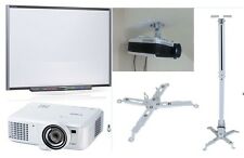 66" SMART BOARD SB660 + HDMI PROJECTOR + CEILING MOUNT COMPLETE PACKAGE for sale  Shipping to South Africa