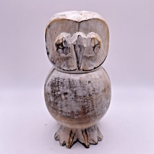 Wooden owl figurine for sale  Bordentown