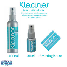 Kleaner DetoxToxin Cleaner Multi Listing -Mouthwash Spray Saliva Skin Cleansing for sale  Shipping to South Africa