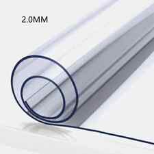Transparent PVC Table Cloth Table Protector Table Cloth Glass Soft Cloth 3.0mm for sale  Shipping to South Africa