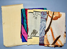 Vintage silk scraps for sale  Durham