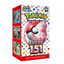 Pokemon Card Scarlet&Violet 151 Booster Box sv2a Novo Selado Versão Coreana comprar usado  Enviando para Brazil
