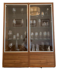 Used, Display Cabinet With Glass Doors & 2 Storage Drawers. Bo Concept “Leca”. for sale  MORECAMBE