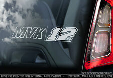 Maverick Viñales MVK12, Adesivo de Carro - MVK 12 Adesivo de Janela Vinales de Moto -V03 comprar usado  Enviando para Brazil