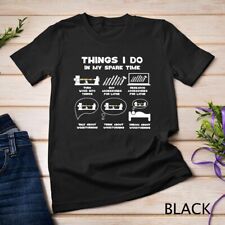 Camiseta unissex Things I Do in my Spare Time torno de madeira carpinteiro, usado comprar usado  Enviando para Brazil