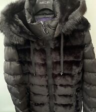 black faux fur coat s for sale  Prospect