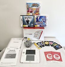 Nintendo 2DS Branco Vermelho Caixa Com Manual, Jogos X3 Cartão SD, Cartões AR, Pokemon comprar usado  Enviando para Brazil