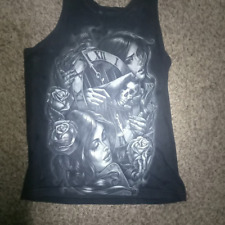 Tanque masculino OGabel Grim Reaper feminino tamanho pequeno, usado comprar usado  Enviando para Brazil