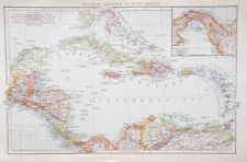 Map caribbean. cuba. for sale  HAYLING ISLAND