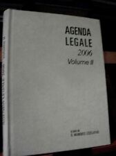 Agenda legale 2006 usato  Roma