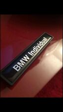 Bmw individual emblems for sale  Shipping to Ireland