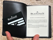 Blancpain warranty card usato  Brescia