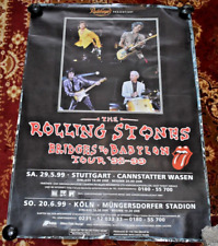rolling stones tour poster for sale  BIRCHINGTON