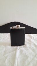 black leather hip flask for sale  ST. NEOTS