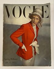 Vogue april 1947 for sale  UK
