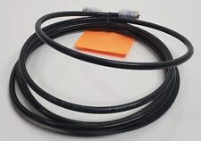 Cable de televisión coaxial RG6 CATV cable Z negro 9,75' pies  segunda mano  Embacar hacia Argentina