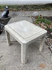 Travertine end table for sale  Aurora