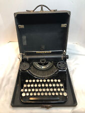 Used, VIntage 1930s Underwood Portable Typewriter Gloss Black Finish for sale  Shipping to South Africa