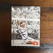 Roger federer signed d'occasion  Expédié en Belgium