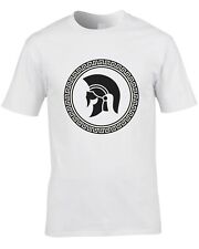 Spartan Men's T-Shirt Roman Trojan Horse Soldier Cool History Gym Fitness Army for sale  Shipping to South Africa