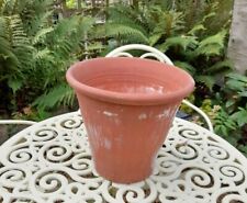 SANKEY BULWELL Hand Thrown Clay Terracotta Plant Pot 11 x 11"  for sale  STAFFORD