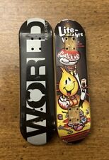 World Industries Tech Deck Vintage Retro skateboards 96mm fingerboards Rare Lot for sale  Shipping to South Africa