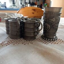 Schöne alte zinnbecher gebraucht kaufen  Wehr