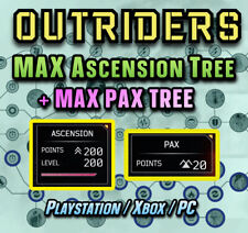 OUTRIDERS 🌟 Max PAX & ASCENSION Tree Points • Zmodyfikowany (Playstation | XBOX | PC), używany na sprzedaż  Wysyłka do Poland