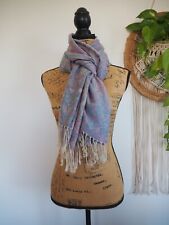 pink blue teal ladies scarf for sale  Walnut