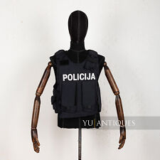 Chaleco protector policial con armadura corporal sin placas bolsa de mag segunda mano  Embacar hacia Argentina
